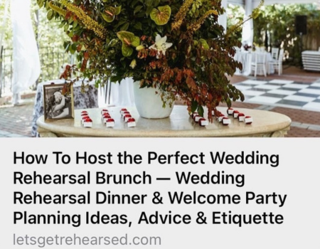 How To Host the Perfect Wedding Rehearsal Brunch Article 