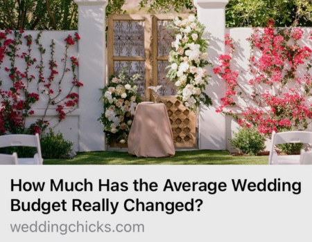 Wedding Chicks Wedding Budget Article