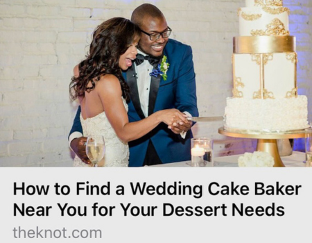 The Knot How to find a Wedding Cake Baker Near You Article 